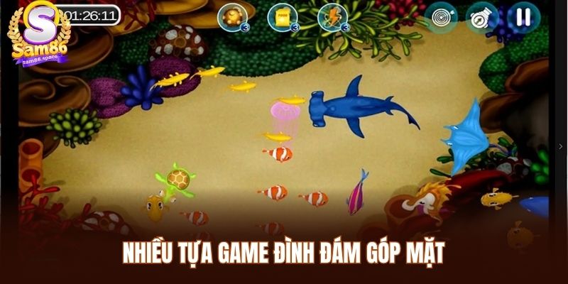 Nhiều tựa game đình đám góp mặt